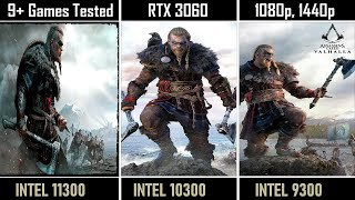 Intel i3 11300 vs 10300 vs 9300  9 Games Benchmark [upl. by Yecak]