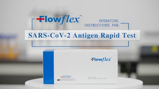 Flowflex SARSCoV2 Antigen Rapid Test Video English [upl. by Asenej368]