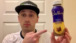 Drink Review • Cadbury Creamy Chocolate Caramel Flavour Milkshake [upl. by Eustasius452]