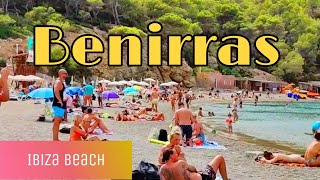 Benirras Beach Ibiza Spain Cala Benirras [upl. by Esaertal]