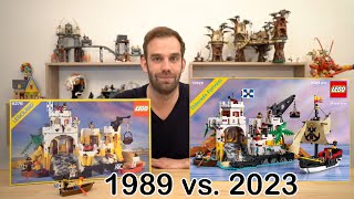 Bauen mit Spezi Lego Icons 10320 EldoradoFestung  Eldorado Fortress  1989 vs 2023 [upl. by Borreri]