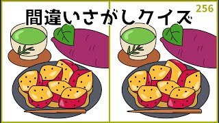 【間違い探しクイズ】勤労感謝の日！無料おすすめ脳トレゲーム【難問揃い】256 [upl. by Nnorahs]