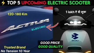 ⚡TOP 5 Best Upcoming Electric Scooter  Upcoming EV 20232024  Best Electric scooter  Ev Auto gyan [upl. by Annoik]