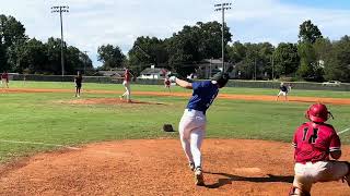 Connor Rice  2025 RHP  Laurens HS SC  Maryville College Team Camp  Fillmed Sep 2024 [upl. by Berkshire537]