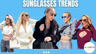 The 14 Womens Sunglasses Trends To Know From The Runways To The Streets [upl. by Olrak]