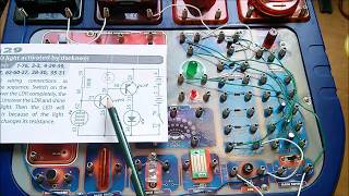 Basic Electronics 2Transistor LED Photodiode Circuit [upl. by Lida816]