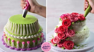 The Most Beautiful Wedding Anniversary Cake Decorating Ideas For You [upl. by Tina]