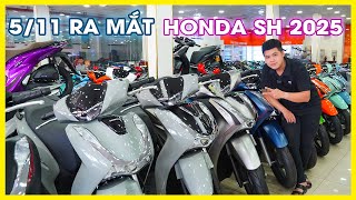 Ngày 511 Honda Sh 2025 Ra Mắt  Giá Honda Sh 125160 Giảm Mạnh Xả Hàng  CUA Vlog61 [upl. by Ydualc]