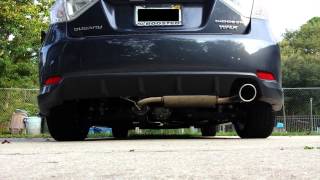 2008 WRX Hatchback Fast Motorsports Catback Exhaust [upl. by Nagad997]