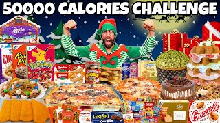 50000 CALORIES CHALLENGE  Speciale 500000 iscritti  MAN VS FOOD [upl. by Eahsat]