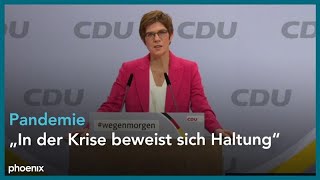 CDUParteitag Rede der Parteivorsitzenden Annegret KrampKarrenbauer [upl. by Vashtia]