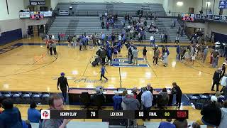 Henry Clay at Lexington Catholic  Boys HS Basketball  11th Region Tournament [upl. by Yulma]