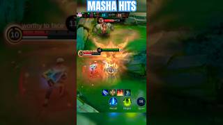 MASHA❤️ROCKS mlbb mlbbshorts mlbbhighlights mlbbvideo mlbbviraltiktok mobilelegends mlbbindia [upl. by Hildy]