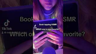 Book tapping ASMR asmrsounds asmr tappingsounds [upl. by Elak]