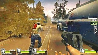 Left 4 Dead 2  The Cure Custom Campaign Multiplayer Gameplay Walkthrough [upl. by Doehne257]