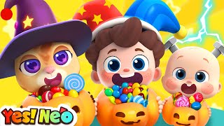 Trick or Treat  Halloween Gumballs Song  Happy Halloween  Nursery Rhymes amp Kids Songs  Yes Neo [upl. by Amsa]