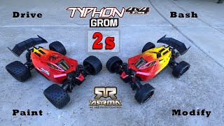 Typhon Groms brushless or not its still a blast [upl. by Dnalevets]