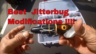 Best Jitterbug Lure Modifications [upl. by Nanny]