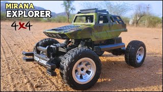 mirana explorer 4x4 unboxing  4 by 4 off road rc car unboxing  mirana 4wd remote explorer offroad [upl. by Leumel]