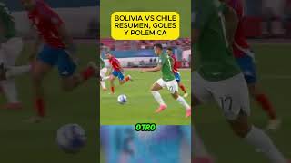 Resumen Bolivia vs Chile Goles eliminatorias 2024 eliminatorias copamundial chile bolivia [upl. by Walton]