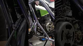 Yamaha Rx100 Silencer Pipe install shortsfeed shorts [upl. by Ragg]