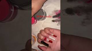 halloweennails coffin nails NailzandResinbyE [upl. by Elades]