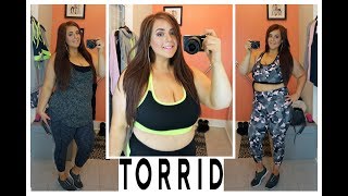 PLUS SIZE Torrid Activewear Try On  Haul 🏋️‍♀️ [upl. by Ambler636]