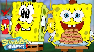 SpongeBob COOKING For 1 Hour Straight 🔥  SpongeBobOfficial [upl. by Huba]