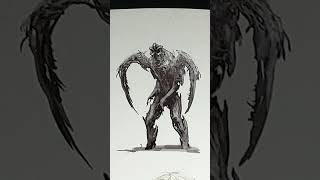 quotThe Huntersquot  Necromorph Concept Art From Dead Space 3 [upl. by Wie]