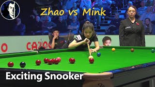 Mink Makes Zhao Nervous  Zhao Xintong vs Mink Nutcharut  2022 Champion of Champions [upl. by Yelah]