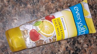 Everyuth Lemon Facewash Review [upl. by Duarte964]