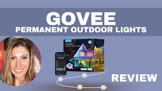 GOVEE Permanent Outdoor Lights Smart RGBIC Outdoor Lights with 75 Scene Modes REVIEW [upl. by Liebman315]