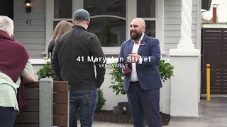 41 Maryston Street Yarraville  Auction Video  Craig Stephens amp John Galea  Jas Stephens [upl. by Etnauq271]