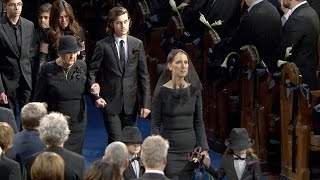 Final farewell Funeral for Rene Angelil in Montreal [upl. by Desi]