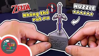 Huzzle phiên bản Zelda bộ 3 món đồ huyền thoại ToyStation 828 [upl. by Kristoforo]