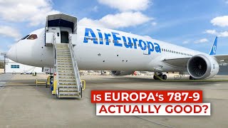 VLOG TRIP REPORT  AIR EUROPA Boeing 7879 ECONOMY  Madrid  São Paulo [upl. by Semele6]