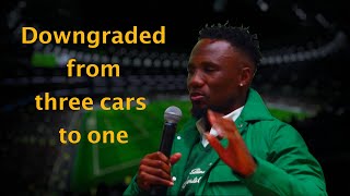 Teko Modise I Had To Downgrade From Three Cars To One [upl. by Gregoire]