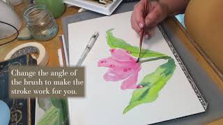 How to Watercolor Dew Drops and Water Droplets [upl. by Goldner783]