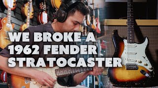 ReFretting an original 1962 Fender Stratocaster  Was it a good idea [upl. by Tiffy]