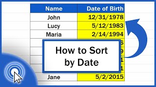 How to Sort by Date in Excel in a Quick and Convenient Way [upl. by Yk]