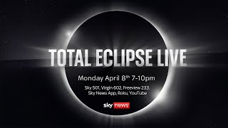 Sky News Total Eclipse Live Special Programme with Yalda Hakim [upl. by Blayne]