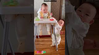 How to Get Your Baby to Sit Still During Meals Try a Baby High ChairShorts [upl. by Pawsner]