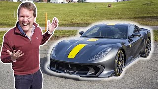 The Most DESIRABLE Ferrari RIGHT NOW My FIRST DRIVE in the 812 Competizione [upl. by Okuy]