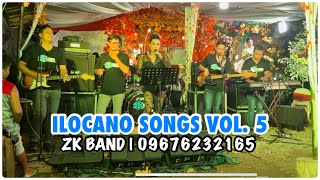 ILOCANO SONGS VOL 5  San Mariano Gig  Jun Dolorico  ZK BAND [upl. by Shafer]