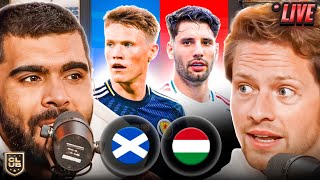 SCOTLAND vs HUNGARY amp GERMANY vs SWITZERLAND  THE CLUB LIVE [upl. by Niwdla]