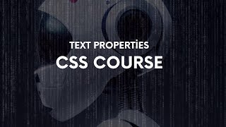 Text Properties in CSS [upl. by Llertnad]