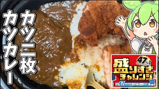 ローソンの盛り過ぎカツカレーはデカいのか [upl. by Yziar]