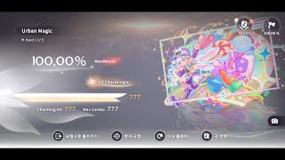 DEEMO II Urban Magic Hard  LV9 10000 All Charming [upl. by Kumler]