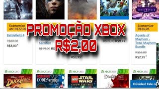 XBOX PROMOÇÃO DE JOGOS R 200 [upl. by Ljoka]