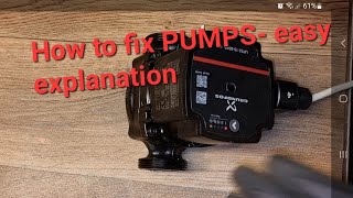 how to fix grundfos ups3 heating pumps [upl. by Mert]